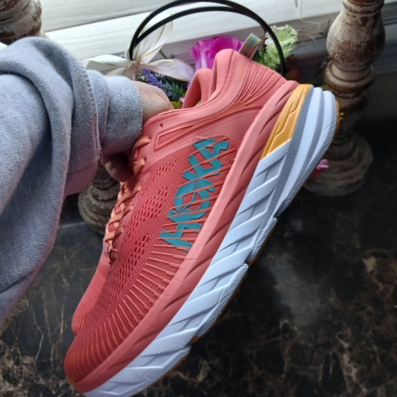 Hoka One Bondi 7 Comfort/Athletic Medical Field Shoes Size 9 for Women - Picture 11 of 13